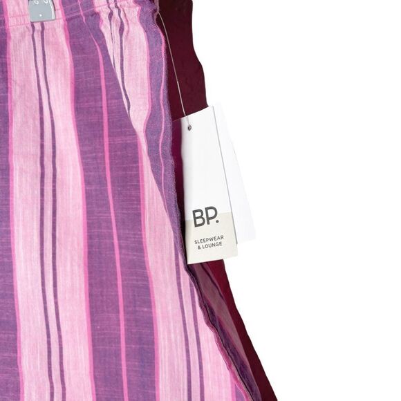 BP. Boyfriend Stripe Pajama Shorts  - Picture 3 of 6